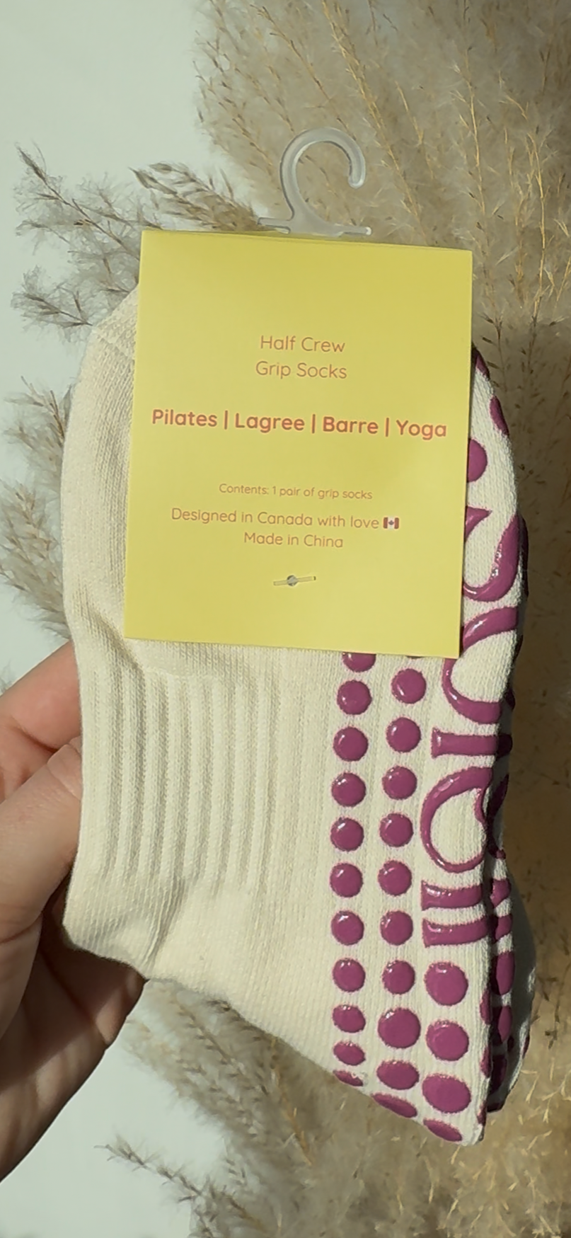 fig off grippy socks